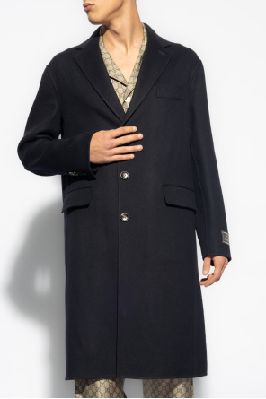 Gucci navy coat online